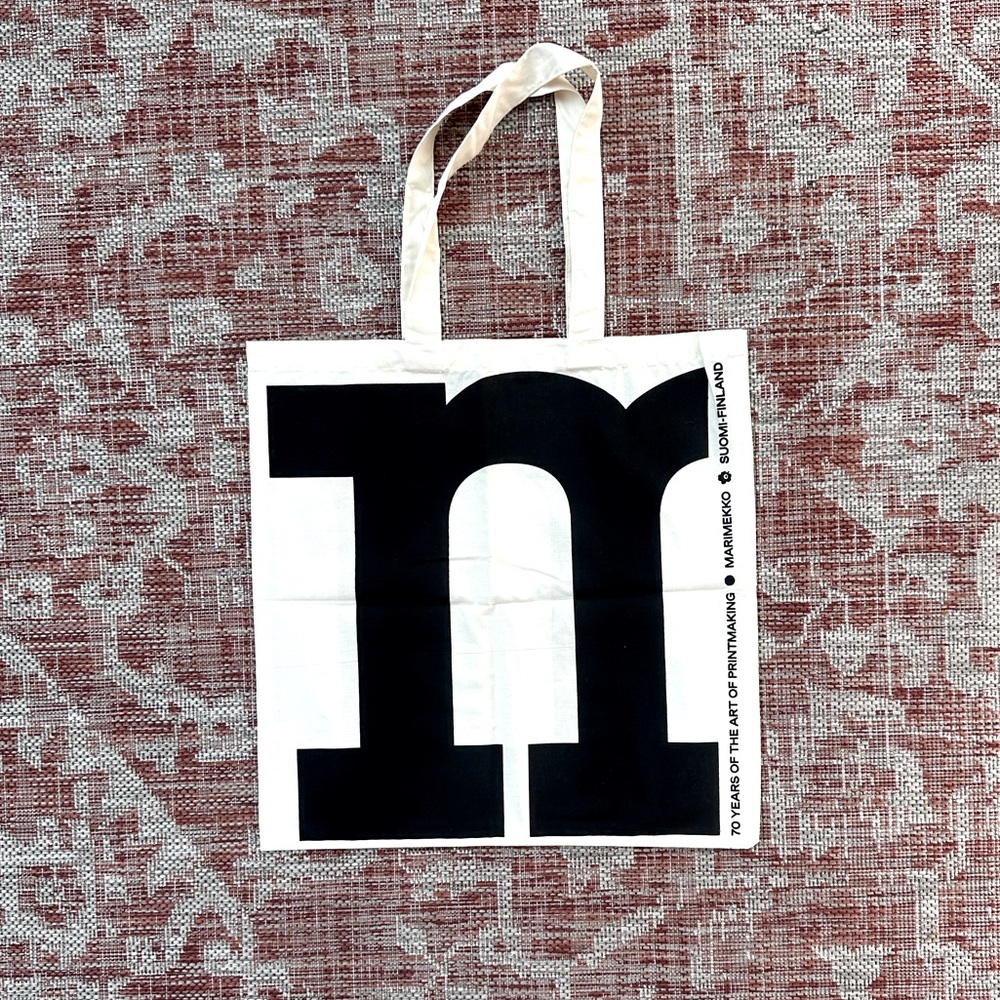 Marimekko limited edition square tote